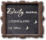 Menu du jour